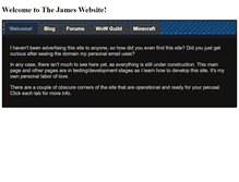 Tablet Screenshot of jameswebsite.net